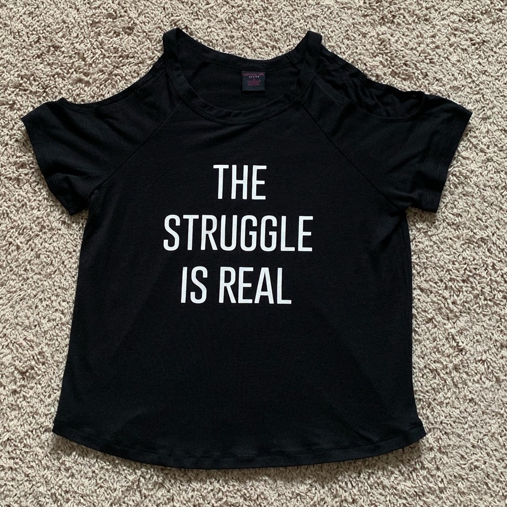 Cold shoulder top